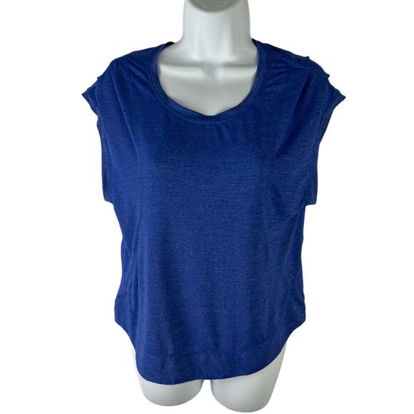 Lululemon Gait Keeper Short Sleeve Blue sz 4 - Picture 1 of 12